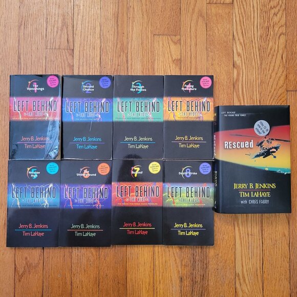 12 Left Behind The Kids Series Books Jerry B. Jenkins Tim LaHaye 1-8 13-16 - Picture 1 of 6